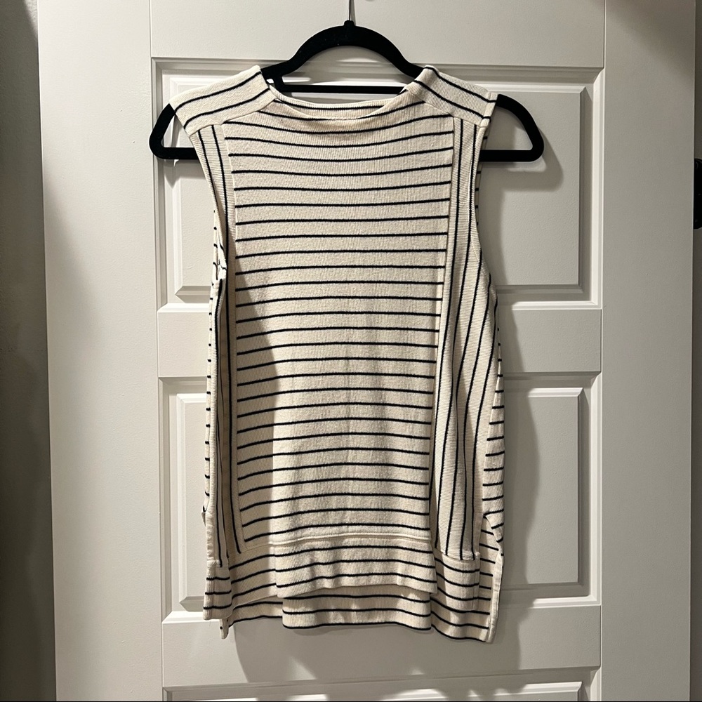 Madewell striped tank top